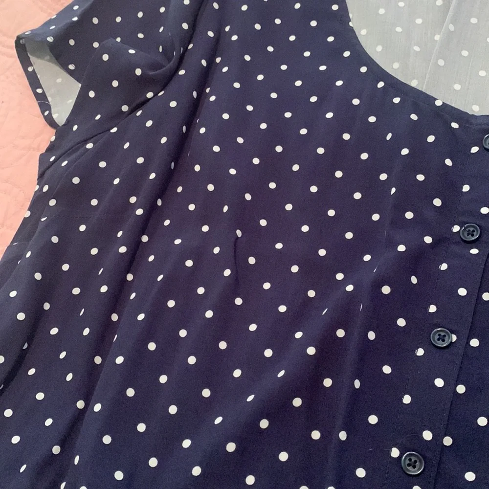 Old Navy button front midi dress - Picture 7 of 8